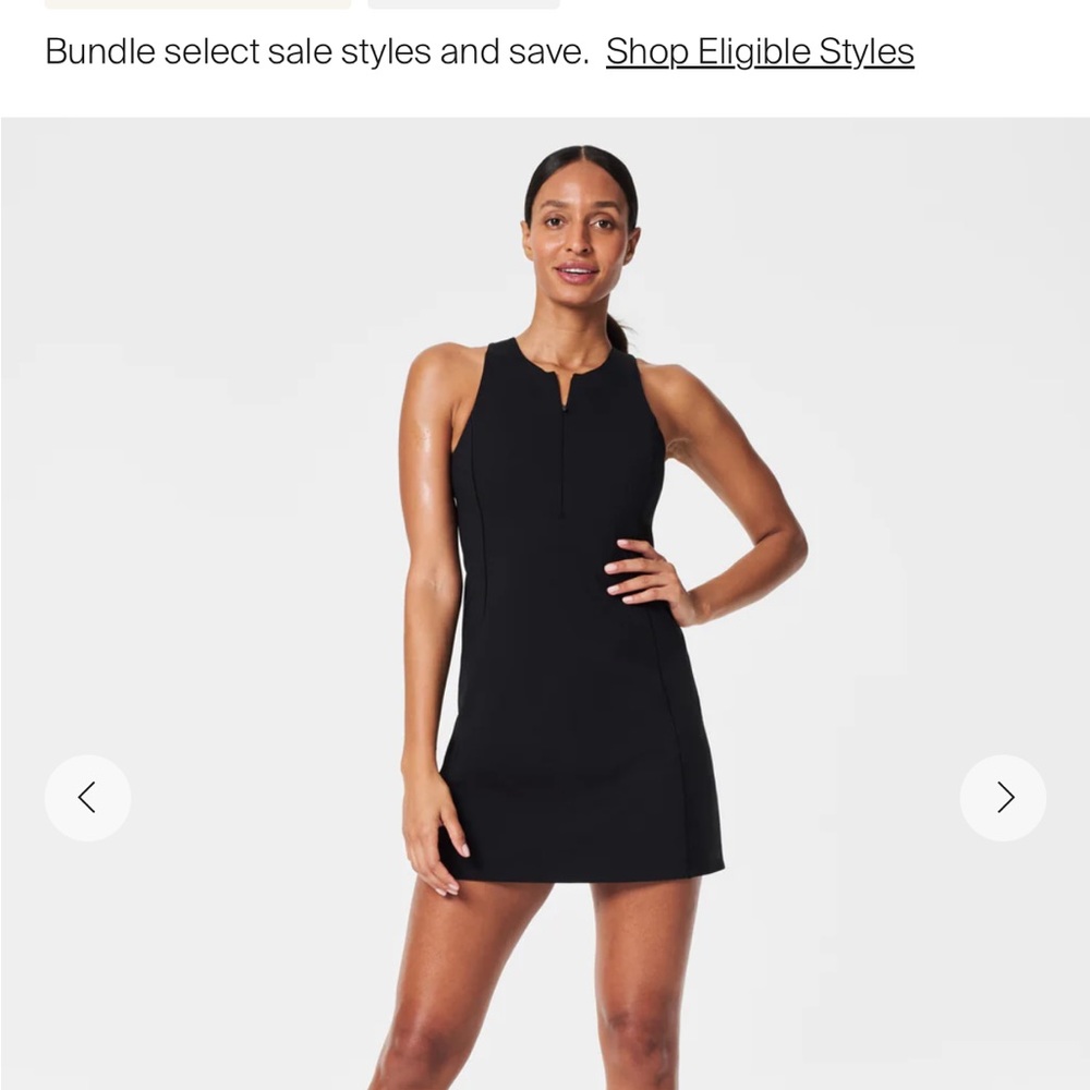 SPANX Get Moving Zip Front Dress